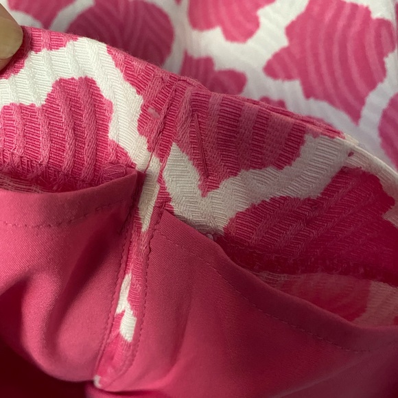 Talbots Moroccan Tile Jacquard Cotton Skirt Size 12 WP New with Tags - Picture 6 of 9